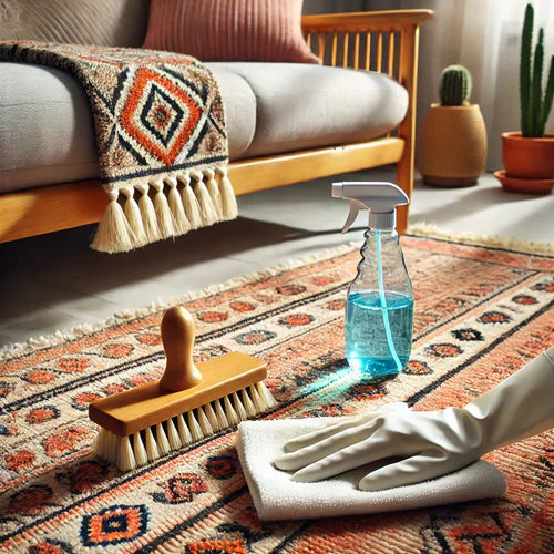 Cleaning moroccan rug