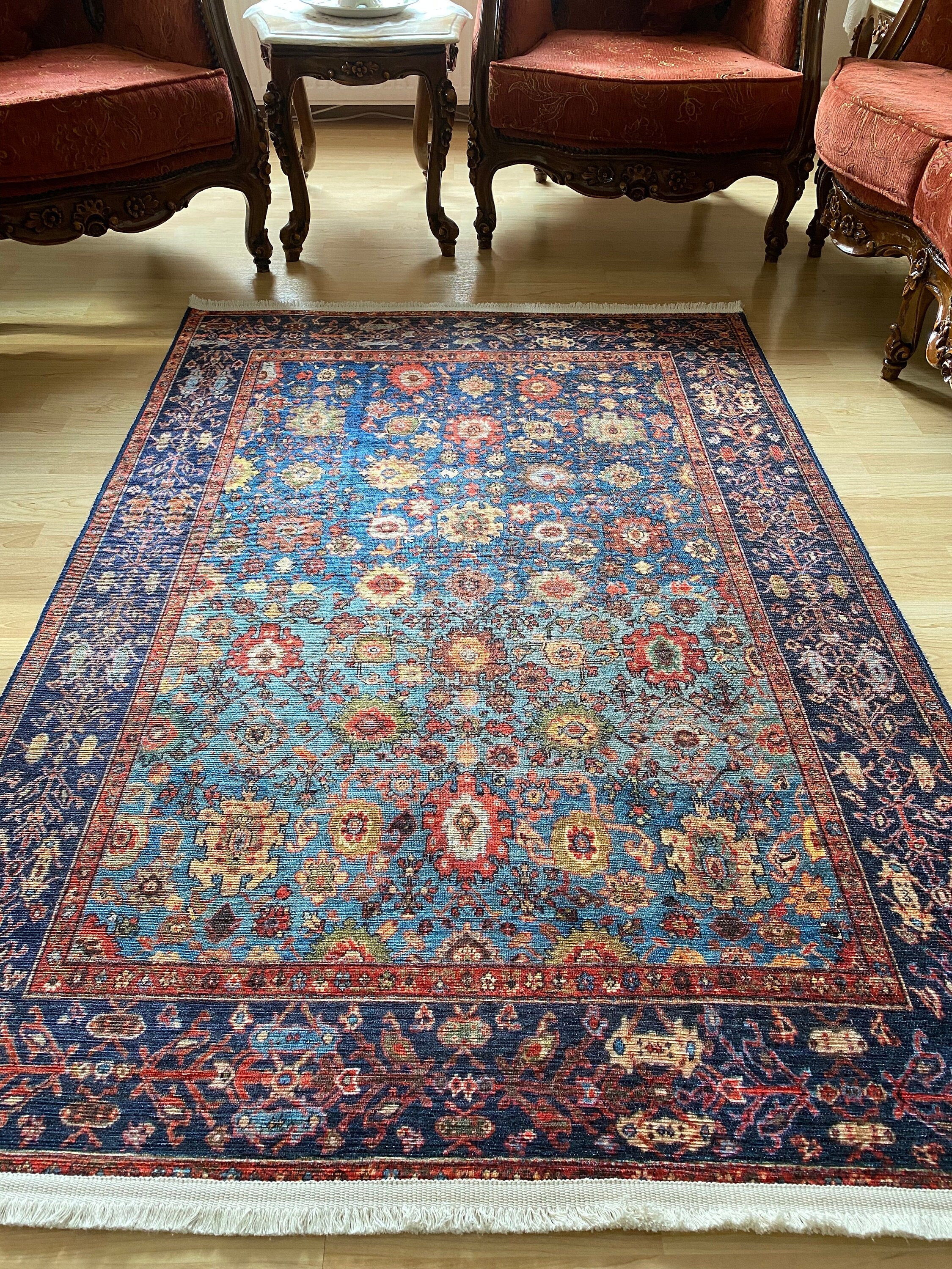 Blue Kilim Rug,