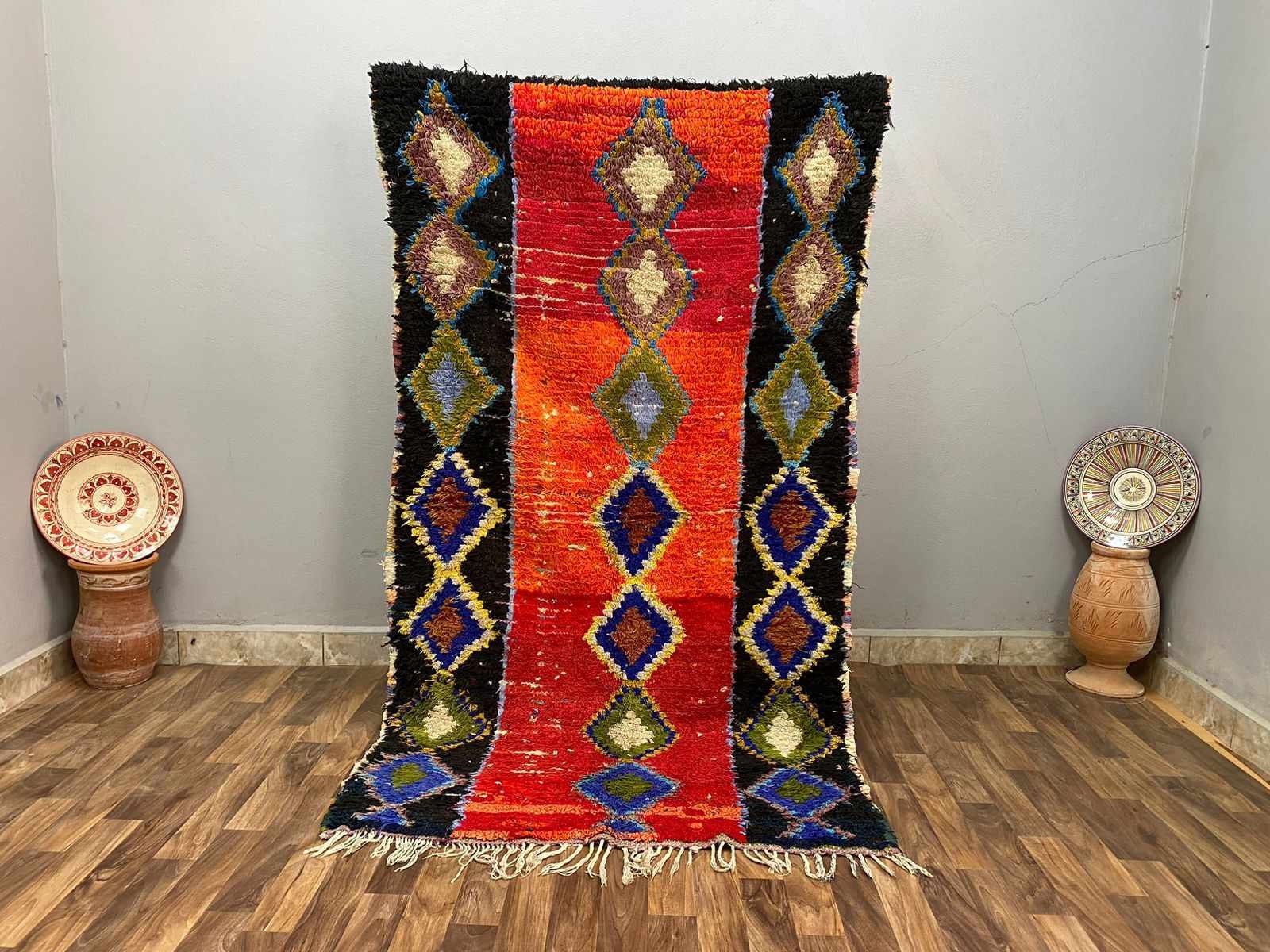 Custom Azilal Runner Rug  Bright